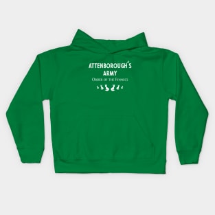 Attenborough’s Army: Order of the Fennecs - Forest Green Kids Hoodie